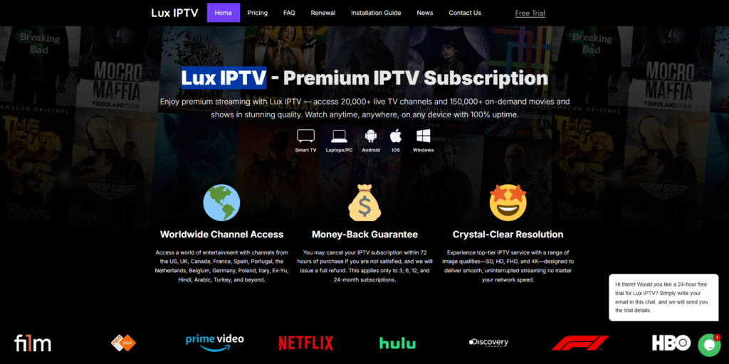 Lux IPTV Review