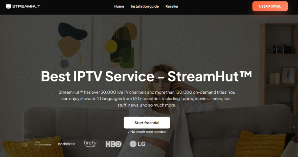 StreamHut IPTV